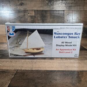Midwest Lobster Smack Wooden Model Kit NEW SEALED